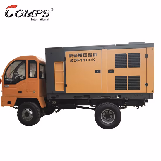 Industria dos de la perforación de roca de la explotación minera de alta presión del motor diesel