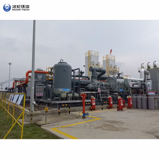 Compresor de aire de gas especial de dióxido de carbono, oxígeno y aire de alta presión de 200 bares